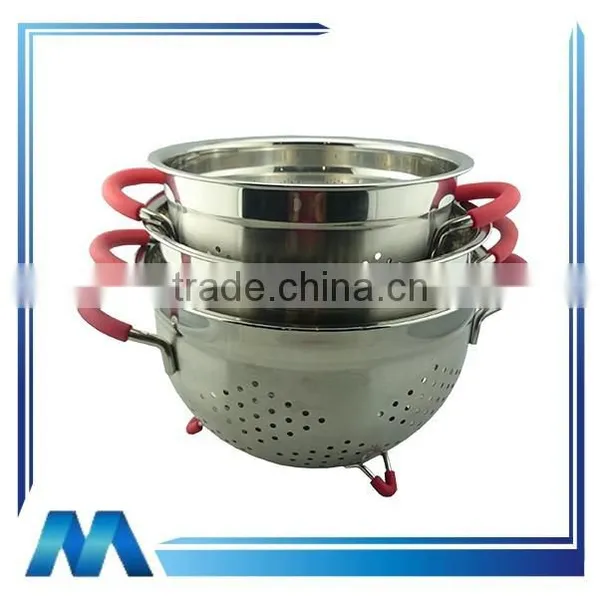 Good Quality Stainless Steel Colander With Handle photo-5