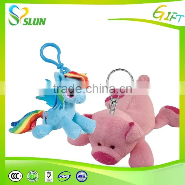Mini Plush Soft Bear Keychain Toy With Joint&tie photo-5