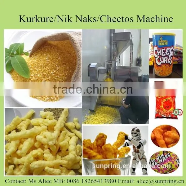 Fried Cheese Curls Snacks Machine photo-4