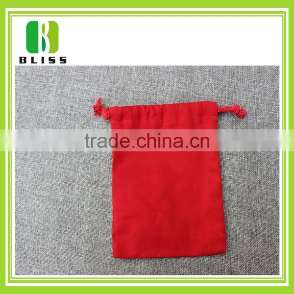 China Munufacture Cheap Promotional Jute Drawstring Bag photo-3