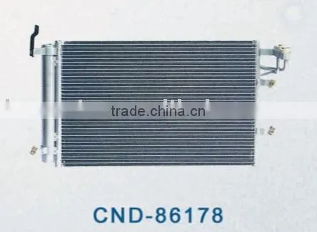 universal type auto a/c condenser