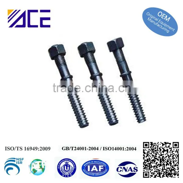High Quality Machined Knurled Stud Bolt