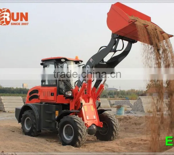 ER20 Everun Brand Farming Machine Small Wheel Loader With Front End Loader Bucket photo-4