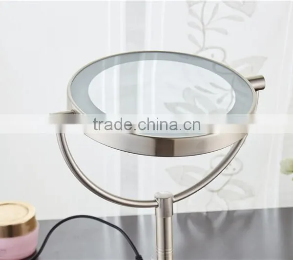 Double-sided Battery-operated Makeup Mirror With 3X Magnification, LED Mirror photo-5