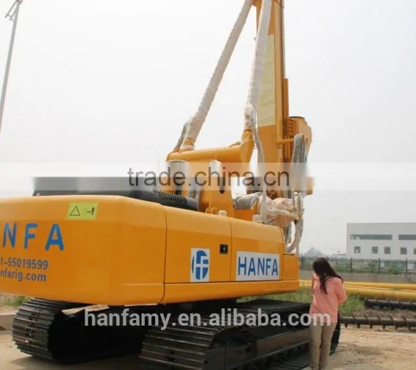 HF856A Rotary Drilling Rig Rotary Drilling Machine for Piling Foundation Piling Rig photo-5