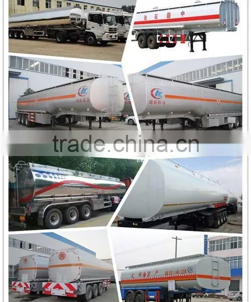 Crude Petroleum Oil Refineries Small Fuel Tank Trailer Aluminium Alloy Tank Semi-trailer photo-6