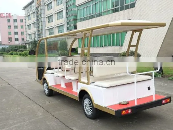 Factory Direct Sale Good Quality Resort Tourist Electric Bus photo-6