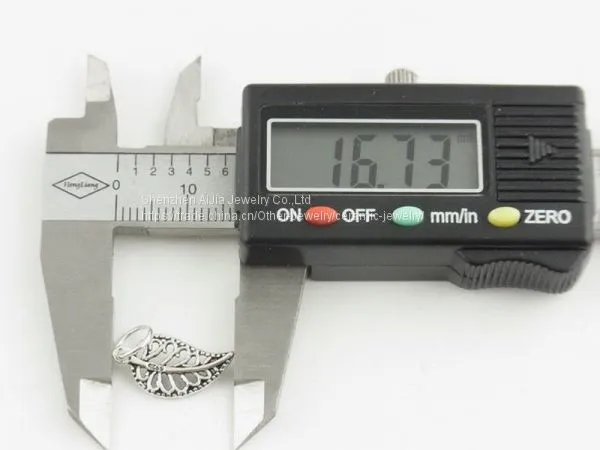 DIY-сережкинные украшения из серебряных листовых бусин для браслетов photo-3