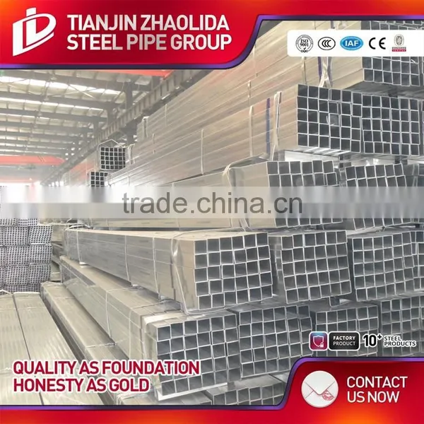 JIS G3446 Square Square Galvanized Steel Pipe With Price List photo-4