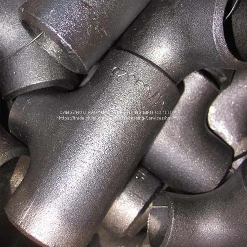 DIN2615 углеродистая стальная переходная тройник photo-2