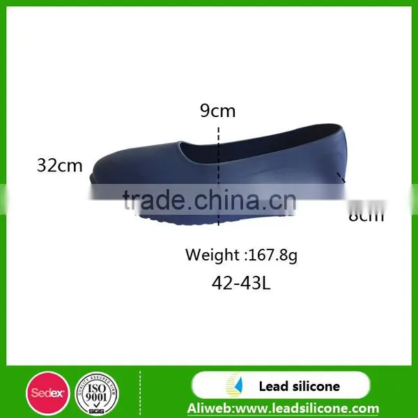 Non-slip Waterproof Silicone Shoes Cover/Silicone Galoshes Overshoes photo-5