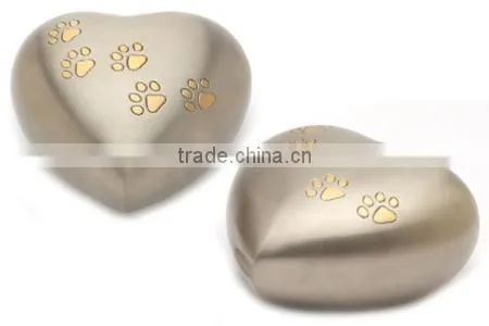 Heart Keepsake Urns Heart Keepsake Brass Heart Keepsake Pet Urns photo-2