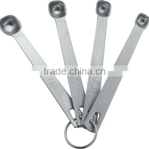 Jiangmen Factory 5 Pieces Stainless Steel Measuring Spoon photo-5
