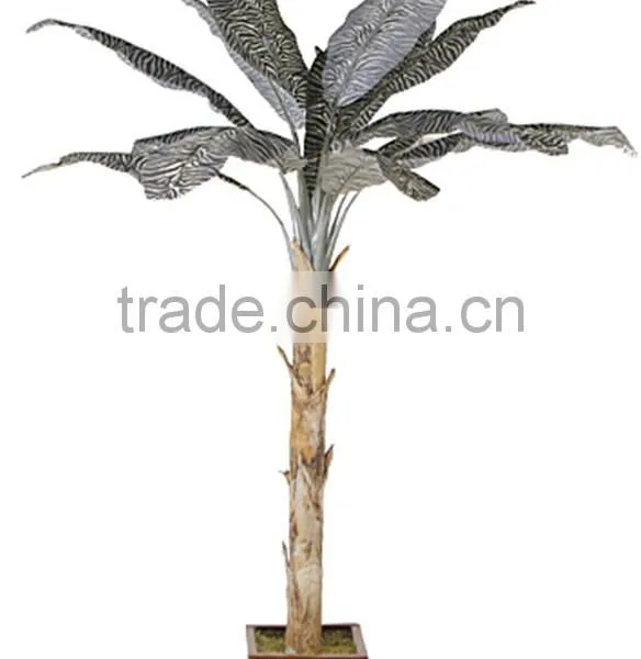 Artificial Bonsai Tree Artificial Leopard Print Banana Plantain Fake Trees photo-4