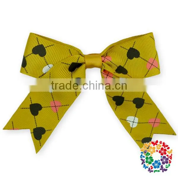 Hot Sale Cheap Baby Girl Hair Bows Clips Boutique Hair Pin Grosgrain Ribbon Bows Hairpins Kids Girl Christmas Hair Accessories photo-4