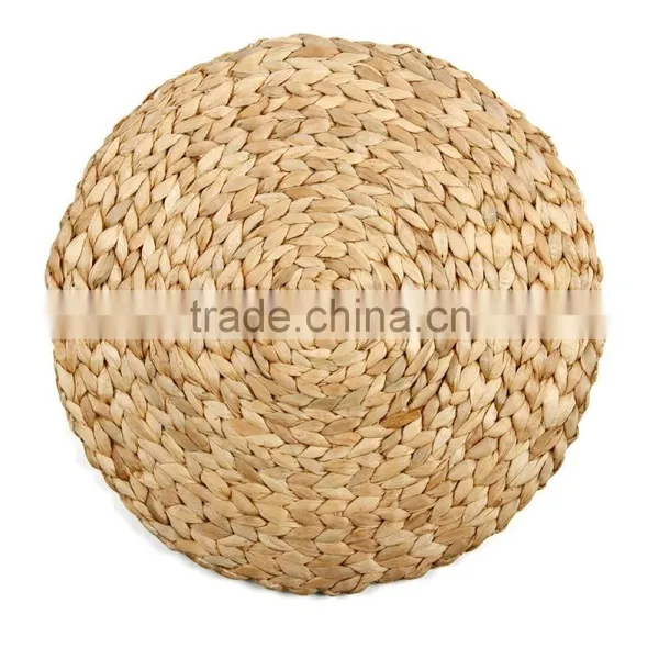Flower Style, Wedding Round Place Mat, Handmade in Vietnam photo-3