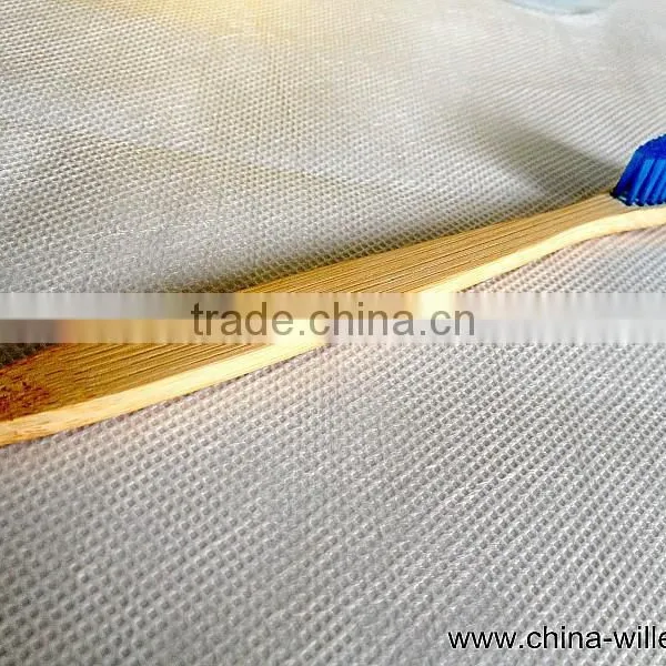 Blue Color Bamboo Toothbrush, Soft Bristle Toothbrush photo-5