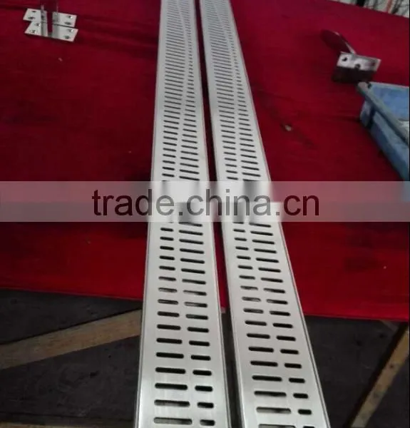 Stainless Steel S-shape Long Floor Drain/Flooring Grate photo-2