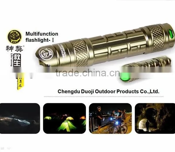 Powerful Outdoor Camping LED Flashlight Rechargeable Aerospace Alluminium Alloy Flashlight Warning Light Working Light photo-5