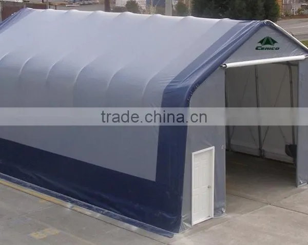 House Style Portable Car Garage , Outdoor Car Shelters , Bus and Boat Shelter photo-3