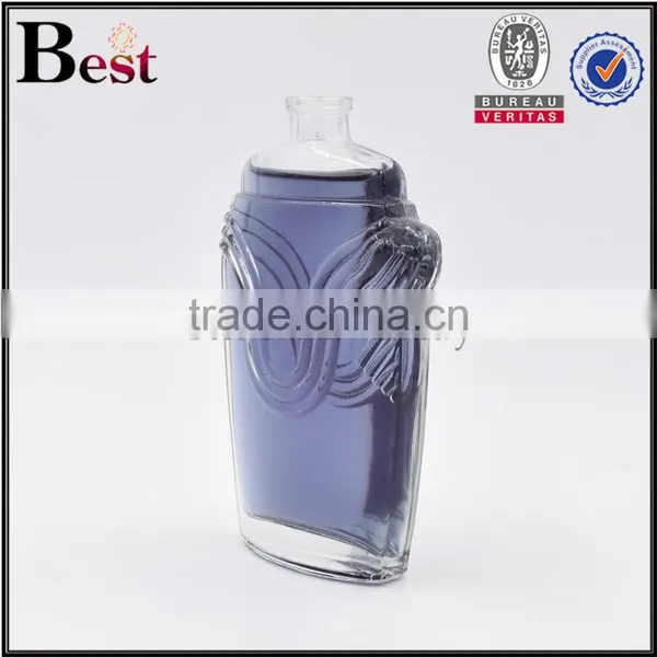 90ml Fancy Flat Spray Bottle Chinese Style Perfume Flat Spray Bottle High Quality photo-4