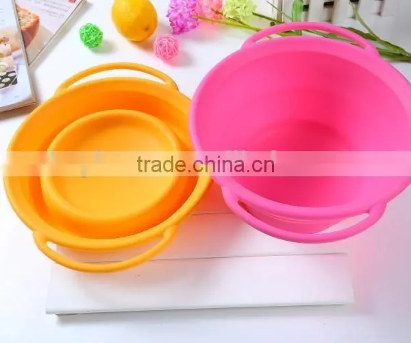Collapsible Silicone Bowls Hot Selling Microwave Safe Silicone Bowls for Kids photo-2
