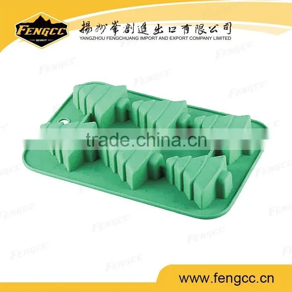 Food Grade 6 Cups Silicone Cake Ice Cube /cake Mold photo-6