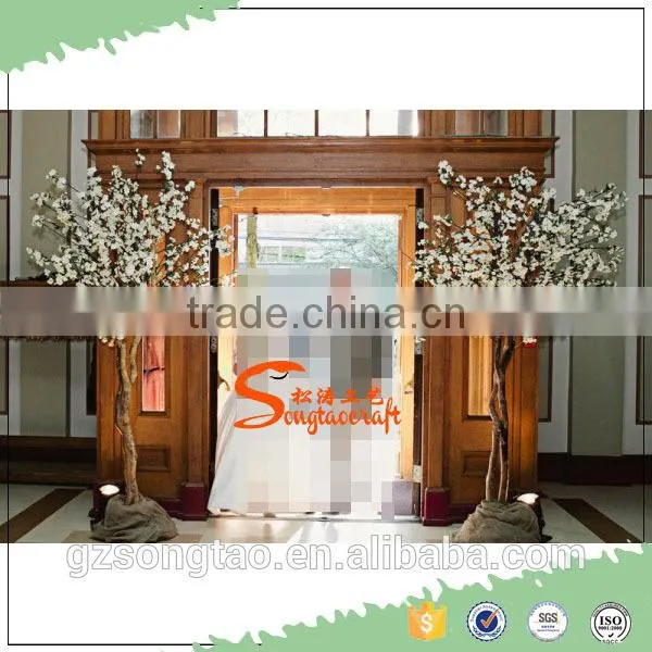 WEFOUND 2.5m Artificial White Cherry Blossom Tree Wedding Cenerpiece Place Tree photo-3