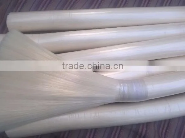 BEIGE / MILK WHITE / OFF-WHITE PET HOLLOW SOLID FILAMENT FOR PAINT BRUSH photo-4