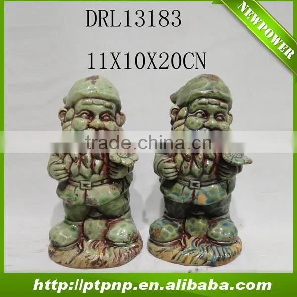 Dwarf Ceramic Decoration for Home and Garden