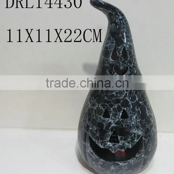 Holloween Decorations Witch Ghost Ceramic LED Lantern photo-2