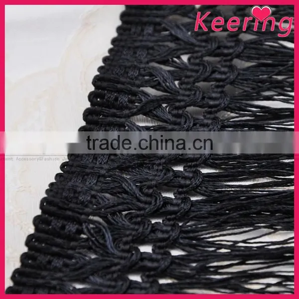 2015 Hot Design Knitted Wool Fringe Tassel Trim WTPB-009 photo-3