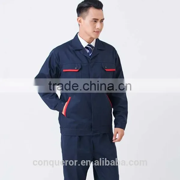 High Quality Cotton Blended Worker Labor Uniform photo-3