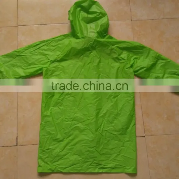 Inodorous Green Frog Cute 100% PVC Raincoat Kids photo-3