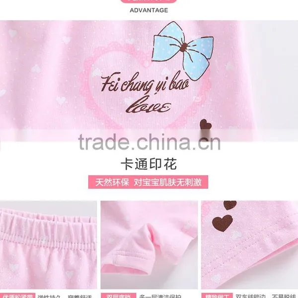 Girls Panties Kids Boxer Underwear Children Cotton Underpants Children's Thongs for Girls Size 2-9Y photo-3