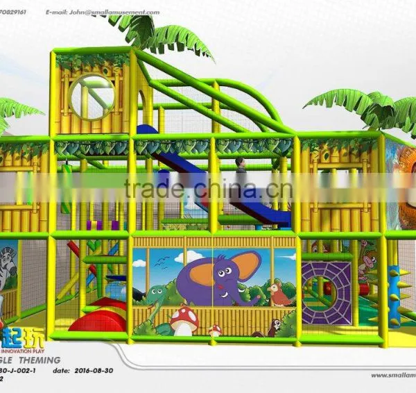 Jungle Themed Indoor Playground With Ce Certificate photo-3