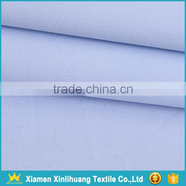 Good Quality Cavalry Twill CVC 50 Polyester 50 Cotton Shirting Fabric photo-2