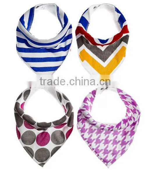 China Printing Cotton Custom Absorbent Wholesale Baby Burp Cloth photo-6