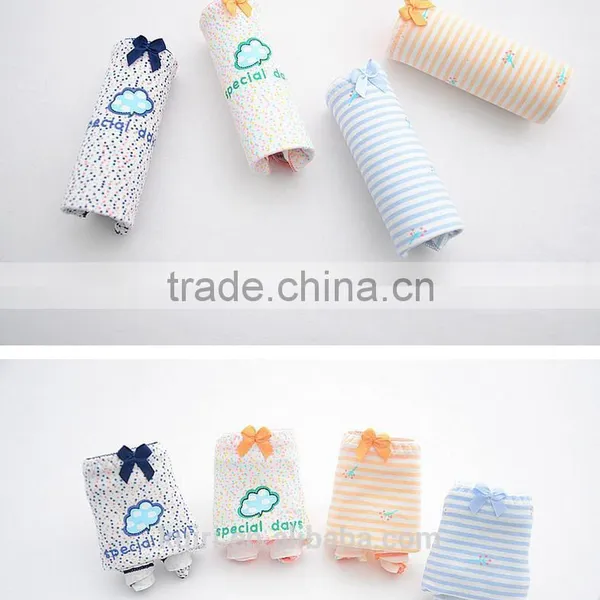 High Quality Young Girls Ute Underwear Students Cotton Cartoon Briefs Pants photo-6
