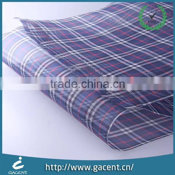 Clolorful Checked Polyester or Nylon Mesh Material Using for Beach Bag photo-3