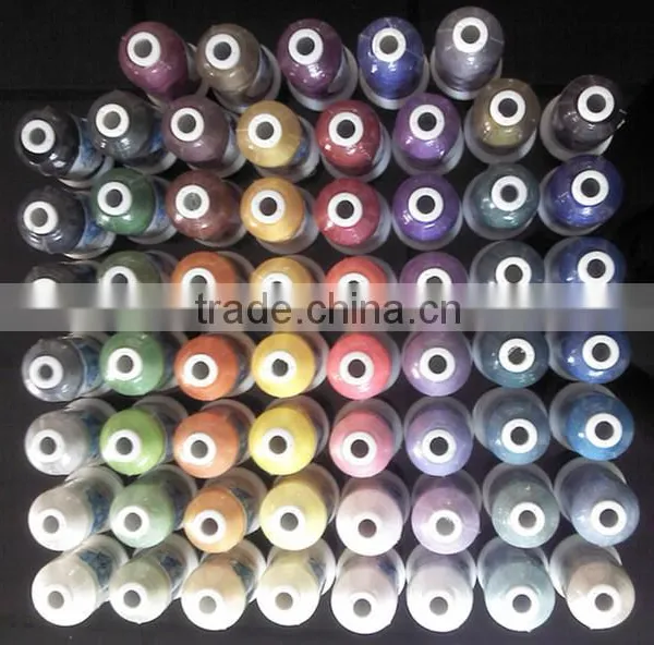 61 Brother Colors/kit Polyester Embroidery Thread 1100Yrds/Spool photo-4