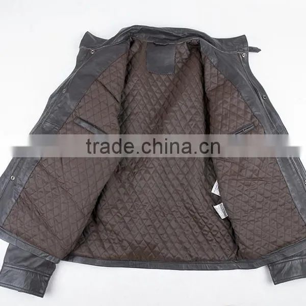 Brown Leather Jacket photo-6
