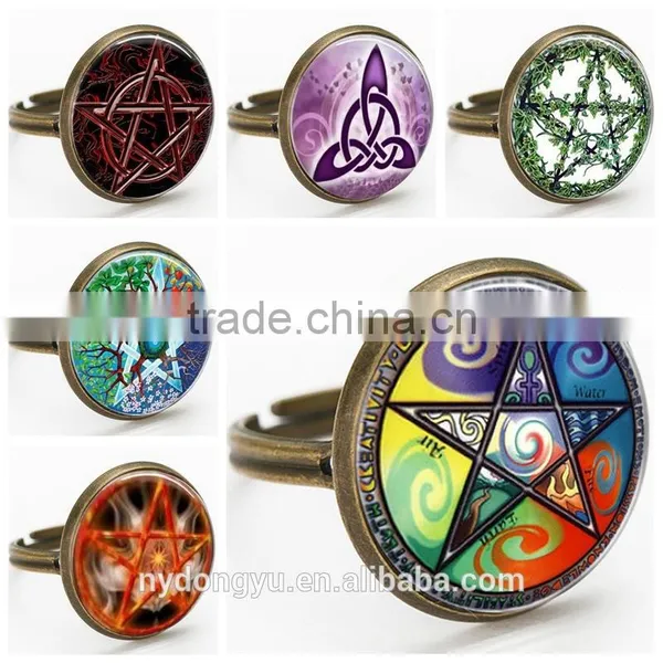 Unisex Cat and Star Alloy Ring/creative Alloy Ring/top Quality Ring photo-3