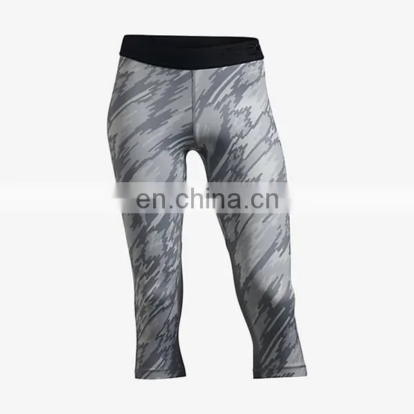 Gold Beaded Fabric Fitness Apparel for Men Eco-friendly Pants Sportswear