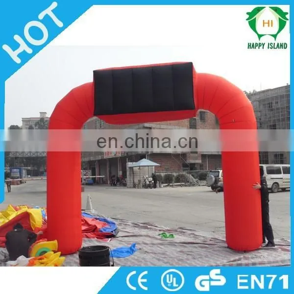New!!HI Inflatable Finish Line Arch,outdoor Advertising Inflatable Arches,finish Line Inflatable Arc for Sale photo-2