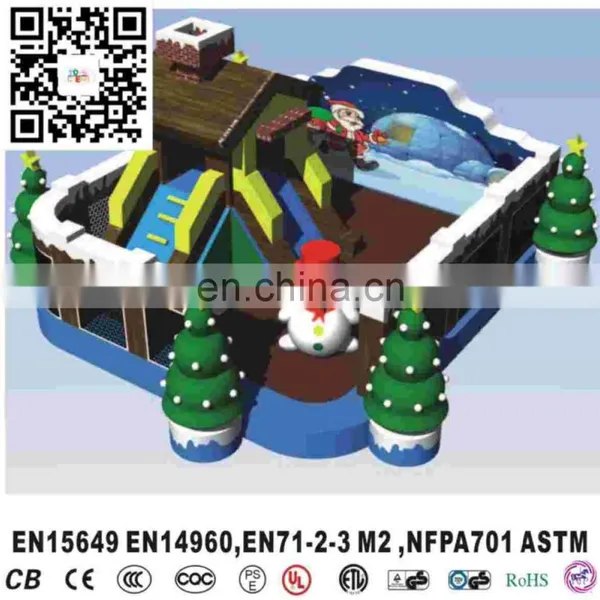 Outdoor Inflatable Equipment Outdoor Inflatable Christmas Playground Bouncing Castles for Children