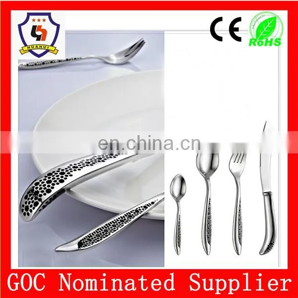 Hh144 Cutlery Set With Beautiful Handle, Metal Cutlery Set(HH-spoon-144)