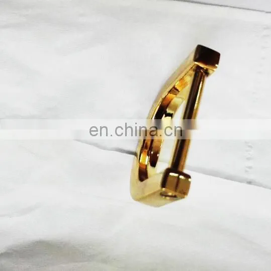 Handmade Polishing High Quality Metal Small d Ring for Bags photo-2
