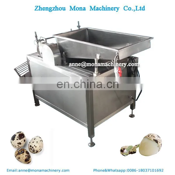 Hot Selling Small Automatic Quail Egg Shell Peeling Machine photo-4