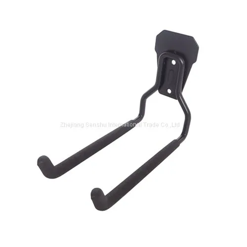 Double Long Arm Slat Wall Tools Hanger Heavy Duty Hook